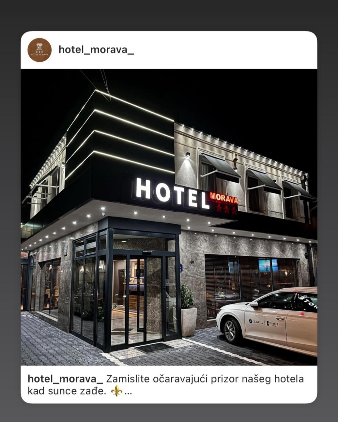 Hotel Morava - Šabac Exterior foto